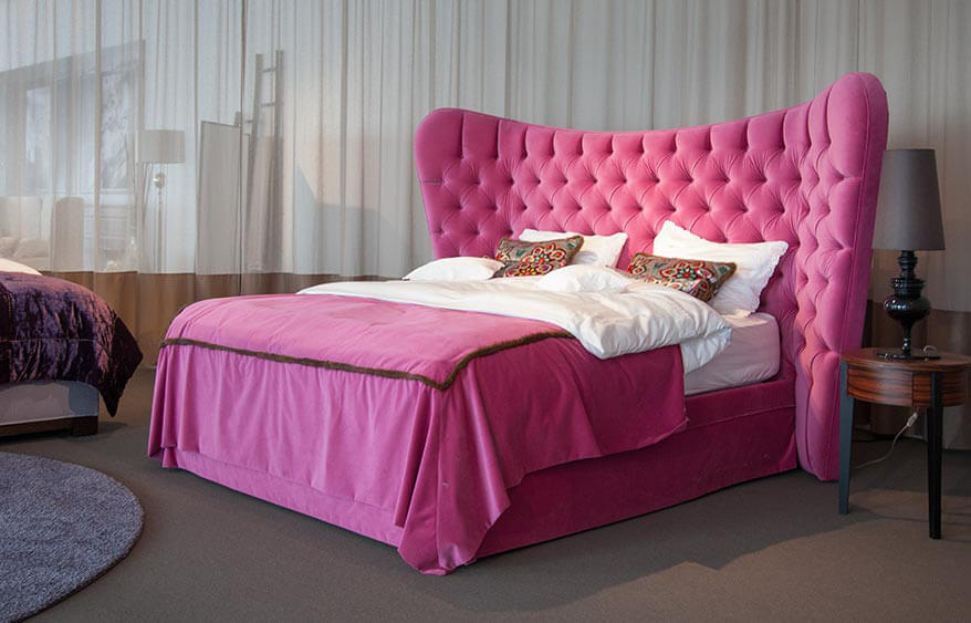 Pinkes Bett von SCHRAMM