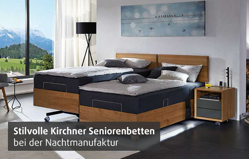 Stilvolle Kirchner Seniorenbetten bei Betten Heller